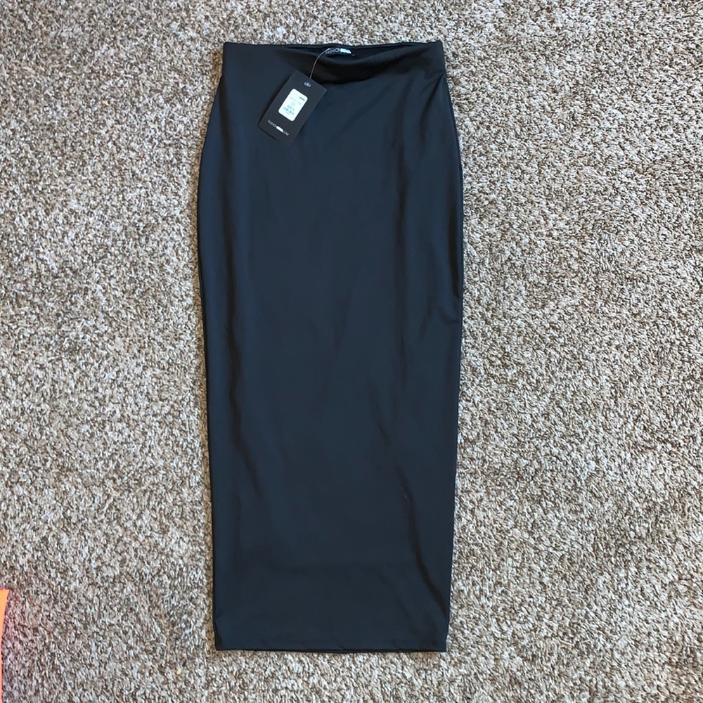 NWT Fashion Nova Black Pencil Skirt size small
